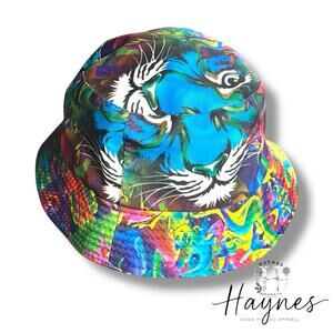 ❣️5 FOR $25 ❣️ Vibrant Tiger Print Bucket Hat {103}